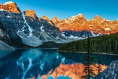 Lago Moraine-Canada jigsaw puzzle