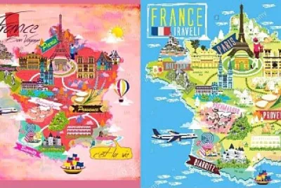 Cartes de France jigsaw puzzle