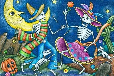 fiesta de muertos