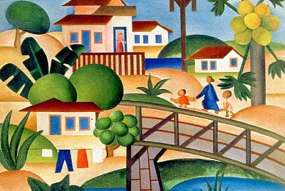 O mamoeiro, de Tarsila do Amaral.
