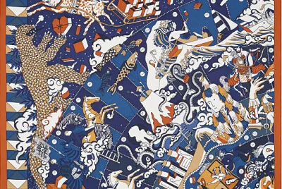 l 'épopée d 'Hermès bleue