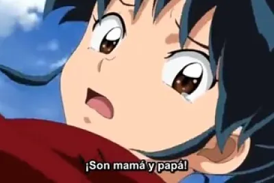 moroha reconoce a sus padres hanyo no yashahime