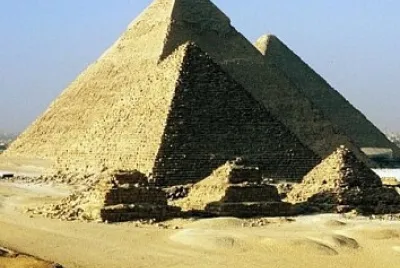 Les pyramides de Gizeh - Egypte jigsaw puzzle