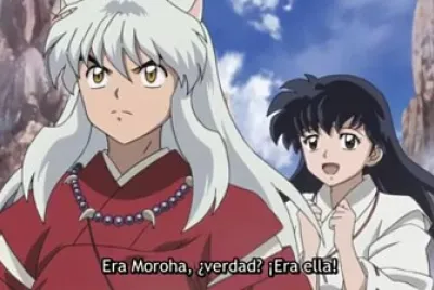kagome reconoció a moroha hanyo no yashahime