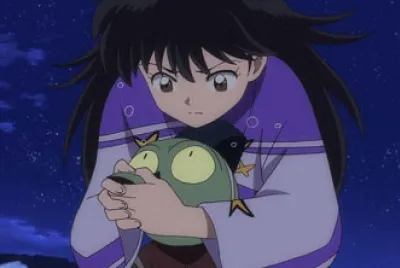 Rin le cierra la boca a jaken hanyo no yashahime