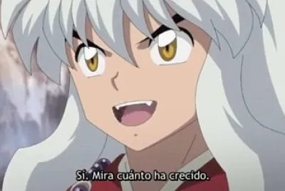 inuyasha esta orgulloso de moroha hanyo no yashahime