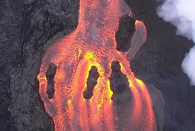 Kilauea lava