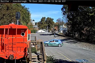 GOOGLE Street View car at Jonesboro,TN/USA (NRHS)