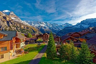 Mürren-Suiza jigsaw puzzle