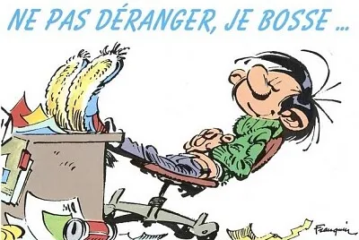 Gaston lagaffe jigsaw puzzle