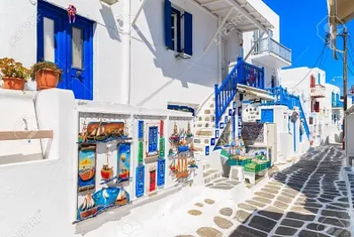 פאזל של Mykonos-Grecia