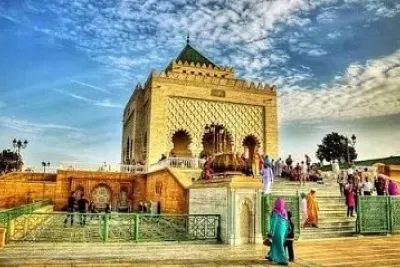 摩洛哥 穆罕默德五世墓陵 jigsaw puzzle