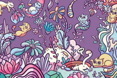 colorful jigsaw puzzle