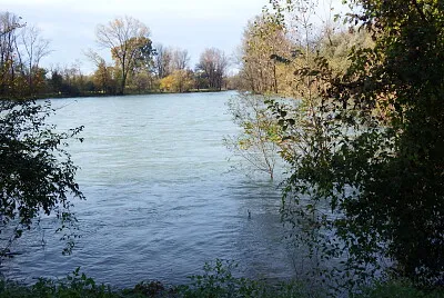 bella veduta del fiume