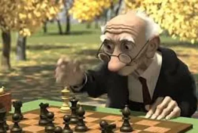 Ajedrez y el abuelito