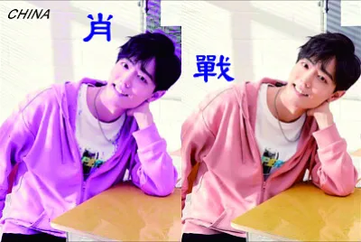 Chinese actor Xiao Zhan