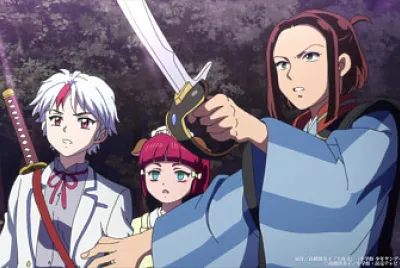 riku defiende a towa y rion hanyo no yashahime