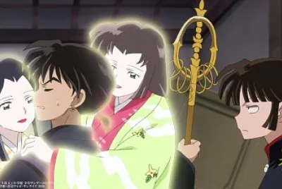 sango se molesta con miroku hanyo no yashahime