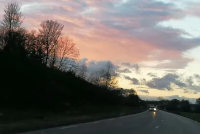 Pink sky