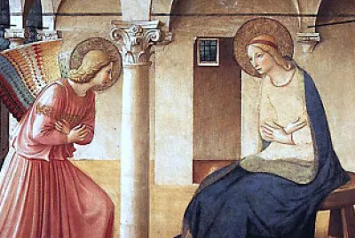 L 'ANNINCIAZIONE DEL BEATO ANGELICO
