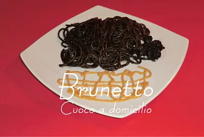 Spaghettoni al nero di seppia