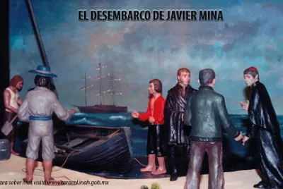 DESEMBARCO DE JAVIER MINA