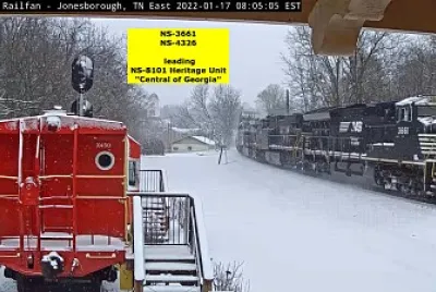 NS-3661,NS-4326 leading NS-8101 (hu   "Central of Georgia ") in the sn