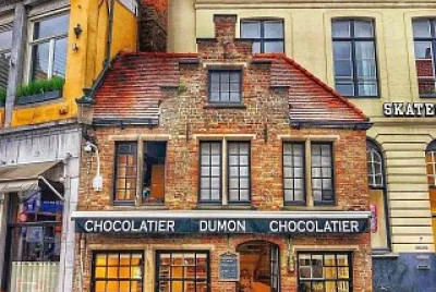 Chocolatería en Brujas-Bélgica