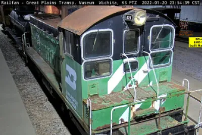 Burlington Northern-421 WCT display