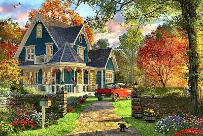 פאזל של American House