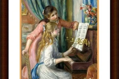 Auguste Renoir, jeune fille au piano
