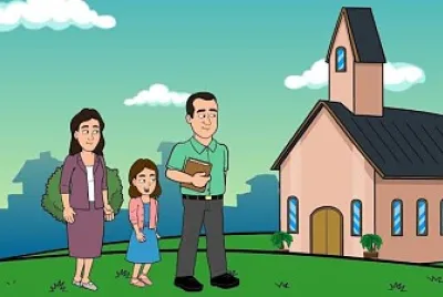 Family Go To Church