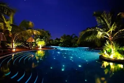 beutiful swimming pool jigsaw puzzle