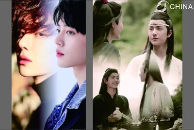 פאזל של Chinese actor Xiao Zhan / Wang Yibo
