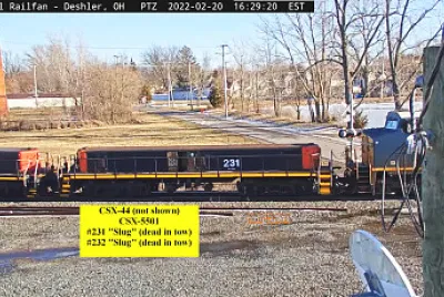 Slug-231 at Deshler,OHIO/USA