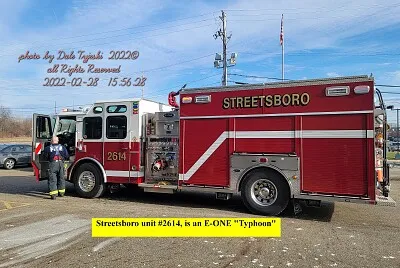 Streetsboro Fire engine #2614 responding to an alarm jigsaw puzzle