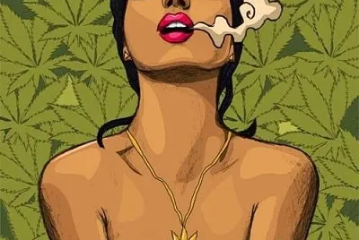 girl smoking