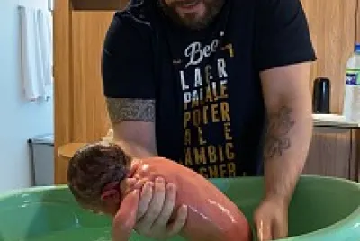 Meu primeiro banho