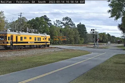 SPERRY Track Inspection Car #SRS-145 at Folkson,GA