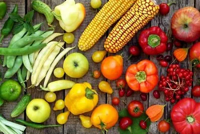 frutas e vegetais