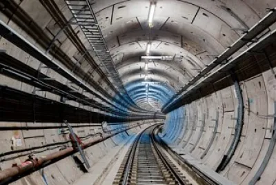 Crossrail tunnel jigsaw puzzle