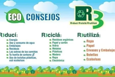 Recuerda cuidar el medio ambiente
