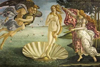Nacimiento de Venus de Boticelli