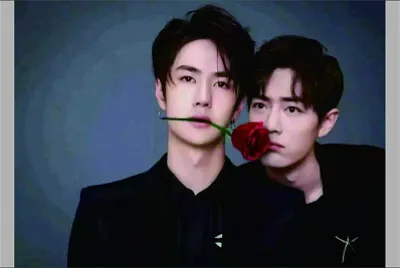 Chinese actor Xiao Zhan / Wang Yibo