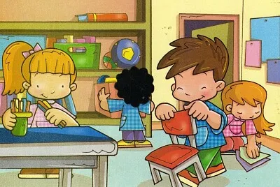 פאזל של salón de clase