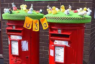 Post Box Toppers in Eastwood