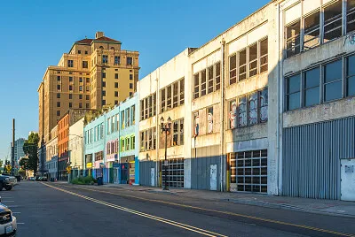downtown Tacoma, WA