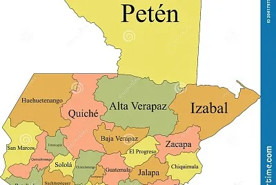 Mapa de Guatemala jigsaw puzzle
