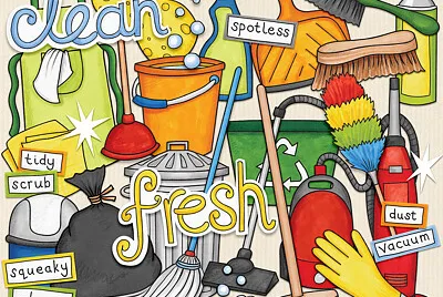 פאזל של Spring Cleaning
