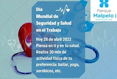 Día mundial de seguridad y salud en el trabajo